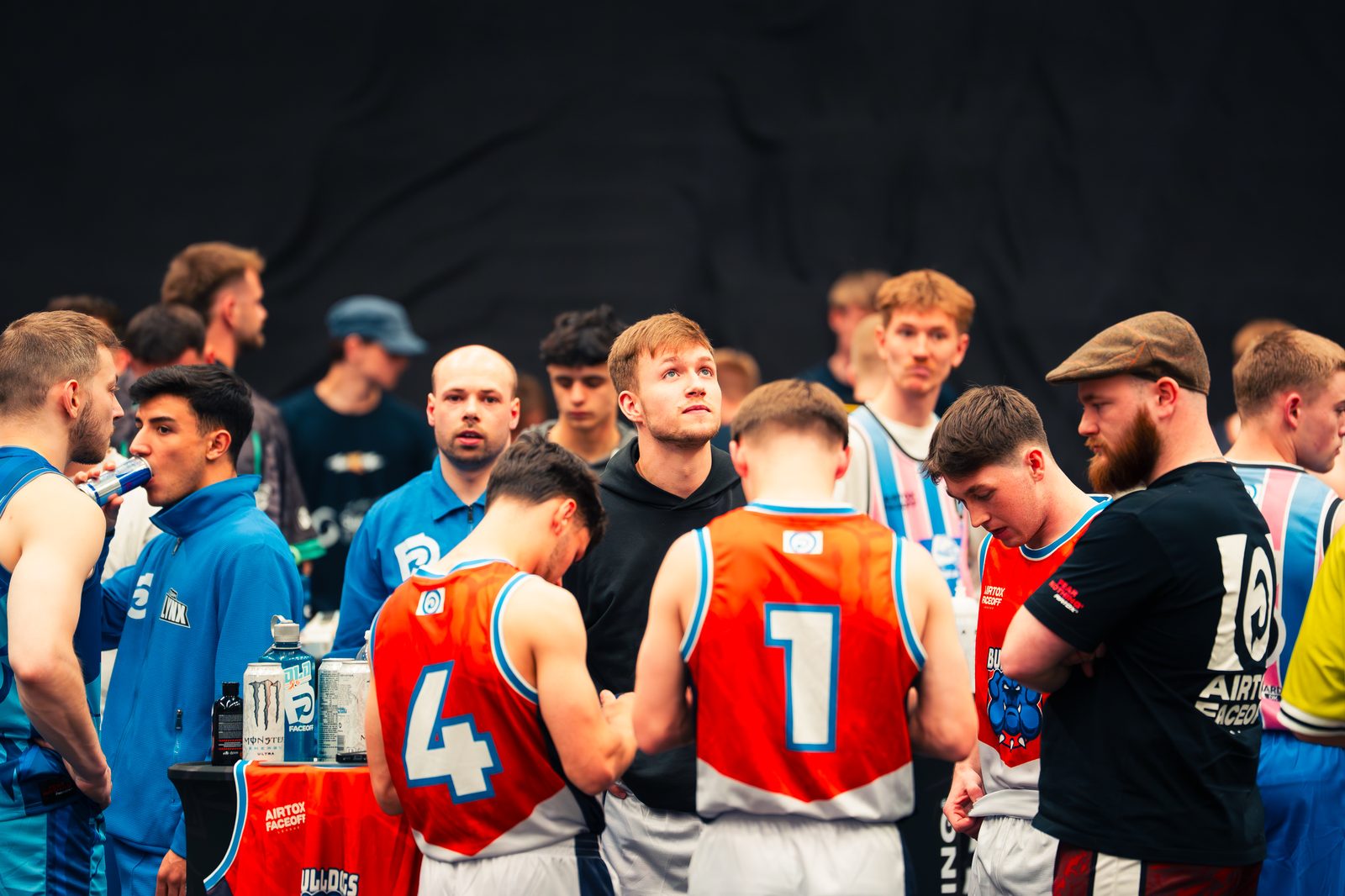 Bulldogs crew in the arena